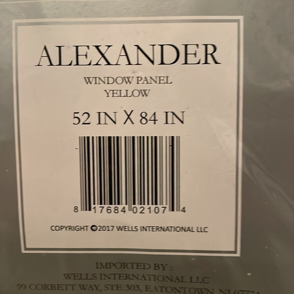 Window curtains - 2 panels in each package - Picture 4 of 4